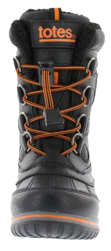 totes Kids Snow Boots with Elastic Lace Toggle Closure Buster All-Weather Insulated Winter Boots Built for Comfort, Durability - Keeps Feet Warm & Dry4