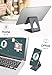 Aoviho Cell Phone Stand Desk Phone Holder - Aluminum Mobile Phone Cradle Dock for iPhone 15 14 13 12 pro 11 X Xs max 8 7 6 6s Plus SE 5 Samsung All Smart Phones, Dark Gray
