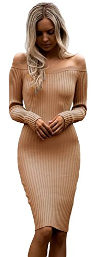 Lukis - Jerséi - para mujer amarillo albaricoque Talla única