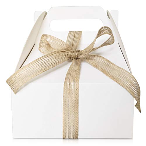 Cupcake Boxes 4 Cavity Pack of 13 Boxes with Inserts & FREE Decorative