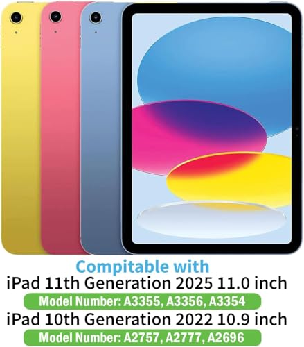 Coque iPad 11e génération transparente paillettes étui fin TPU - 2