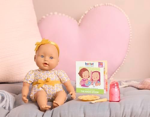 Baby Sweetheart by Battat – Feeding Time 12-Inch Doll for Newborn with Soft Body & Easy – to – Read Story Book and Accessories — view 2