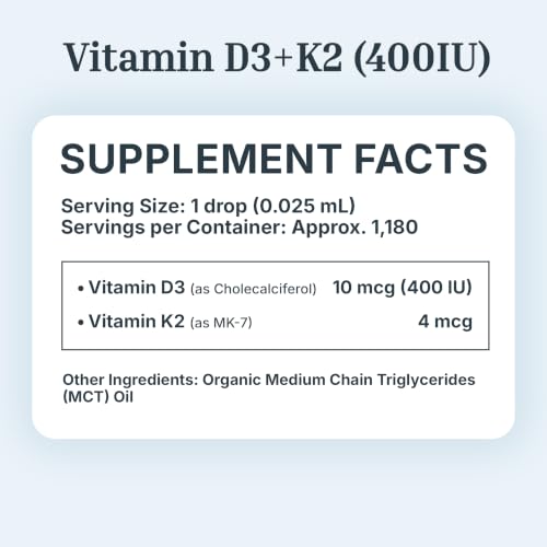 Dr. Green Mom Liquid Vitamin D3 K2 Drops