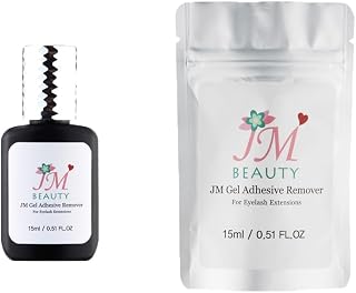Gel Adhesive Remover for Eyelash Extensions, 15ml/0.51 FL.OZ, Quick-Acting Vegan and Gentle Formula, Safe, Easy to Apply, Eyelash Glue Remover Dissolves lash extension glue