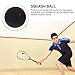Hemoton High Elastic Squash Ball 37mm Training Racket Ball Single Ideal for Home School