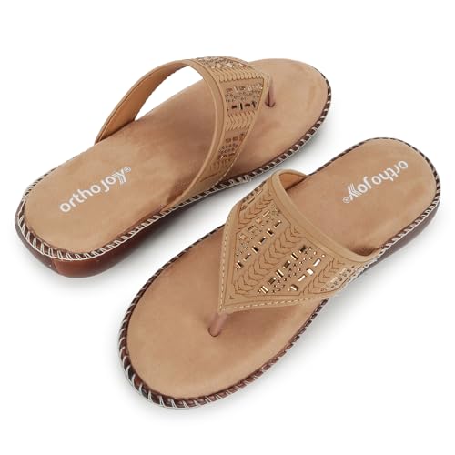 Image of ORTHO JOY doctor Footwear for women|| Fancy Footwear For Women || Orthopedic Women's Fancy Slipper /Sandal For Women