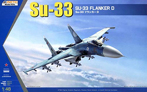 Kinetic K48062 – Model Kit Su 33 Sea Flanker #TOP1