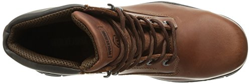 Wolverine Mens Harrison Lace-Up Steel-Toe 6" Work Boot, Brown, 10.5 4E Us #TOP4