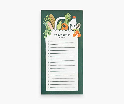 Rifle Paper Co. Market Grocery List Magnetic Note Pad