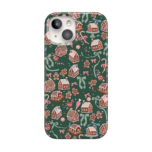 Casely iPhone 15 Case | Gingerbread Lane | Holiday Sweets | Compatible with MagSafe | Classic Ultra Slim Design