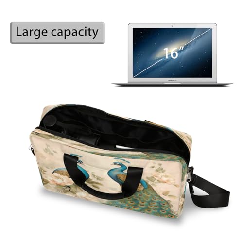 Bolso para laptop 16 pulgadas con asa y correa desmontable miniatura 4