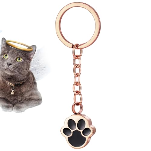 Genérico Llavero De Pata De Gato | Abrible De Acero Inoxidable Decoracion Novedosa,Llavero De Recuerdo Para Perro - Para Mesa De Noche, Dormitorio, Hogar, Trabajo, Oficinas, Escuela,