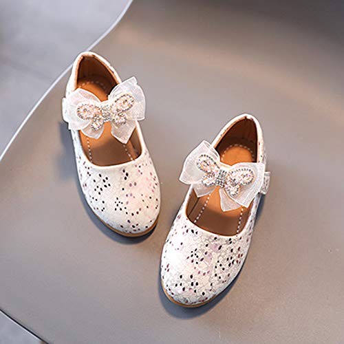 Girls Dress Shoes Crystal Butterfly-Knot Princess Party Girls Shoes Schools Shoes Girls Mary Jane Ballerina Flat Shoes4