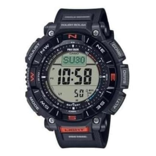 Relógio Casio ProTrek PRG-340-1DR Solar Altímetro Barômetro