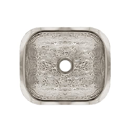 Whitehaus WH690ABB-HASS Rectangular 13 5/8-Inch Undermount