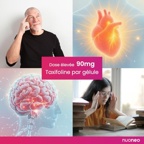 nuoneo Taxifoline 100 mg – Dihydroquercétine – 60 gélules véganes – vue 2