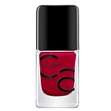 Catrice ICONAILS Gel Lacquer, Gellack, Nagellack, Nr. 02 Bloody Mary To Go, rot, langanhaltend, glänzend, ohne Aceton, vegan, Mikroplastik Partikel frei (10,5ml)