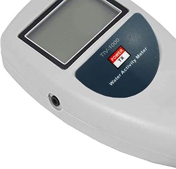 Water Activity Meter Tester Measuring Instrument With Stainless Steel Sensor Range 0 to 1.0AW Accuracy 0.02aw For Food Jerky Dried Fruit Grain Vegetable Etc