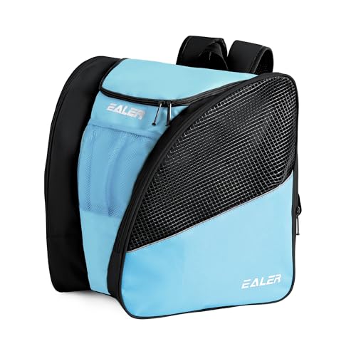 EALER SBH202 Ice Skate Bag Ice Skating Backpack, Roller Skates Ski Boot Bag, Ice & Inline Skate Bag - Large Capacity Waterproof Protective Gear