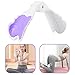 WAOAW Resistenza Glutei, Interno della Coscia Glutei Attrezzo,Rassodare Glutei e Cosce per Crossfit, Yoga, Pilates (Viola)
