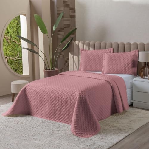 Kit Cobre Leito Para Cama Casal Queen Luxo 3 Peças Dupla Face Enc...