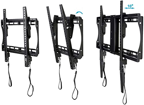 Videosecu Mounts Tilt Tv Wall Mount Bracket For Most 23"- 85" Lcd Uhd Led Plasma Tv With 75X75 100X100 400X400 684X400 700X400Mm, With Magnetic Stud Finder And Hdmi Cable Mf609B Bxm #TOP6