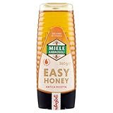 Ambrosoli Easy Honey 360 g – Miele con Dosatore Salvagoccia, Flacone Squeeze Pratico, Idea...