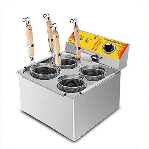 Gorillarock Electric Pasta Cooker Noodles Cooker Electric Pasta Cooking Machine 4 Holes With Noodle Filter 110V #TOP4