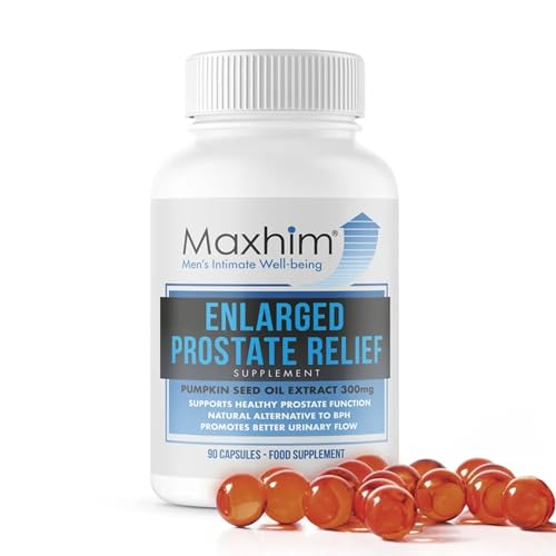 Maxhim Prostate Relief Supplement - 90 Capsules