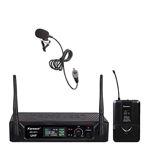 Ensemble de micro sans fil Karsect JRU-521L UHF à clip
