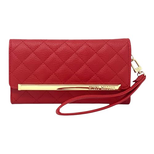 Portefeuille à trois volets pour femme compact et ultra organisé