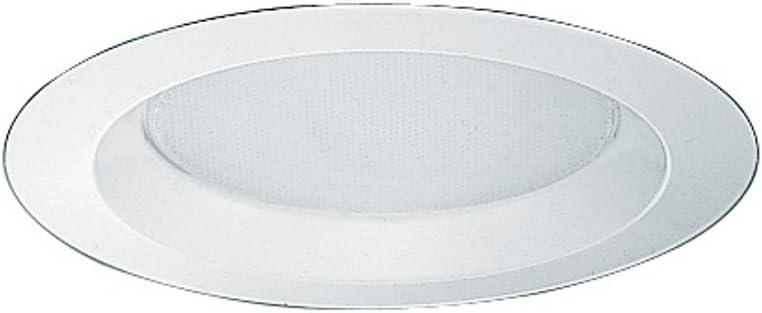 Juno Lighting 20-WH 6-Inch Albalite Trim with Reflector with Torsion Springs, White