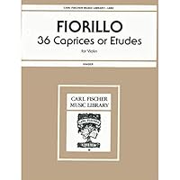 L582 - 36 Caprices Or Etudes Violin 0825800757 Book Cover