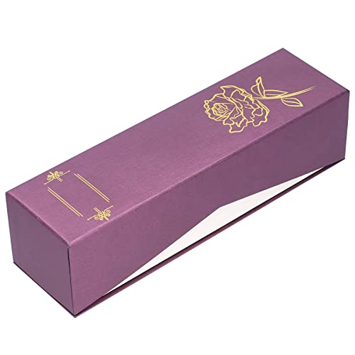 Rosa de larga duración con baño de oro de 24k, flor natural que conserva su belleza eterna 4