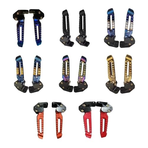 Repose-pieds moto universels pour cadre 125cc et 150cc - 2
