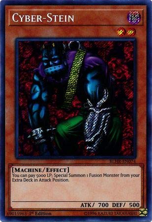 Amazon.com: Yu-Gi-Oh! - Cyber-Stein - BLHR-EN074 - Secret