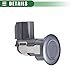Motoforti 4 Pcs Car Bumper Reverse Parking Assist Sensor, Parking Assist Sensor, for Infiniti EX35 2008-2012, Plastic, No.25994CM10D, Titanium Tone