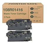 lenvalora 108R01416 Waste Toner Cartridge Replacement for Xerox 108R01416 Compatible for Xerox Phaser 6510 WorkCentre 6515 VersaLink C500 C505 C600 C605 Printers 2 Pack