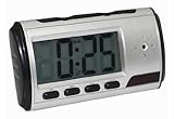 Producto de alta calidad. Reloj despertador portátil con cámara espía DVR y detección de movimiento, Without memory card