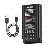 NASTIMA E340 7000mAh Li-ion Battery Compatible with Eufy Video Doorbell E340, Quick-Release Battery Pack with USB-C, Long-Lasting, Built-in BMS