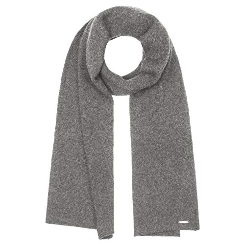 Stetson Cashmere Wool Knit Scarf Women/Men Grey #TOP1