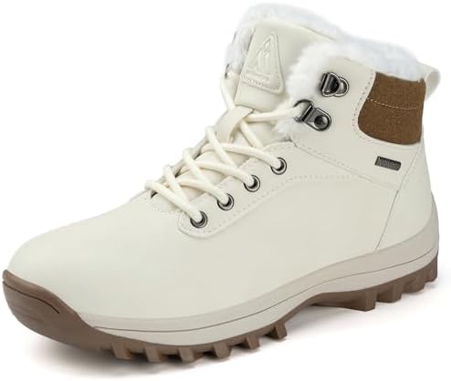Mishansha Winterschuhe Herren Warme Gefüttert Winterstiefel Damen Winter Boots Outdoor 36-48 EU