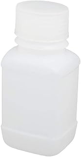 New Lon0167 100ml Plastic Featured Screw Top Chemical reliable efficacy Sample Reagent Bottle White for Laboratory(id:57f d0 a27)