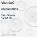 Cetaphil Vitamin C Serum, Visibly Reduces Look of Dark Spots and Hyperpigmentation, Formulated with Niacinamide, Designed for Sensitive Skin, Fragrance Free, Dermatologist Tested, 1oz