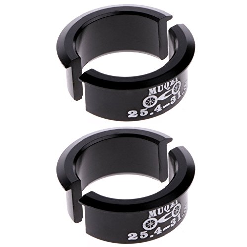 Yundxi Mountain Road Bike Handlebar Shim 31.8Mm To 25.4Mm Adaptor Bicycle Components Fixed Gear #TOP3
