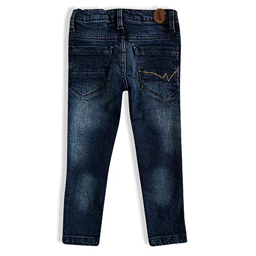 Calça Jeans, Tip Top, Meninas, Azul Escuro, 2T