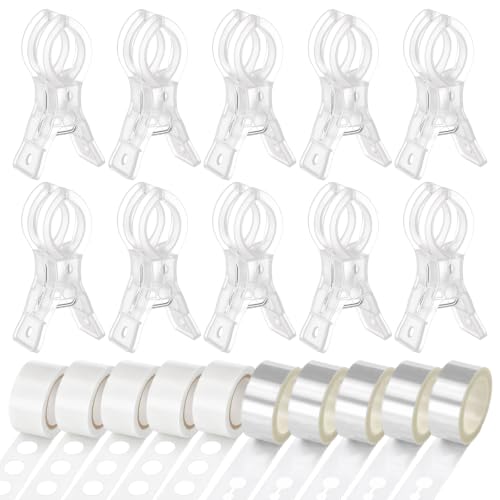 Pinkunn 20 Pack Balloon Arch Decor Kit with Balloon Arch Clips Tape Dots by Pinkunn - Used condition - Image 8