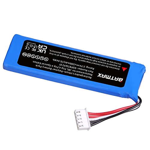 Image of Batmax New 4200mAh Battery for JBL Flip 4, Flip 4 Special Edition, JBL GSP872693 01