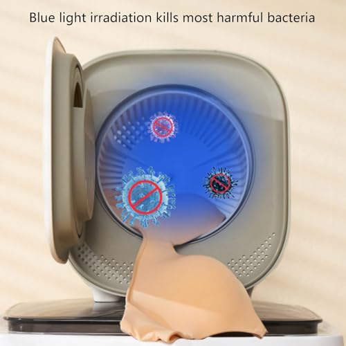 Wasdroger Kleding Verwarming Kleine Mini Droger, 60℃ Constante Temperatuur 360° Warme Luchtcirculatie, voor Appartementen, Studentenhuis, Hotel, Thuis - Image 6