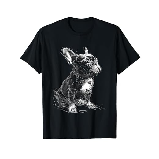 Bulldog Francés Gráfico Mascota Obra De Arte Perro Bulldog Camiseta